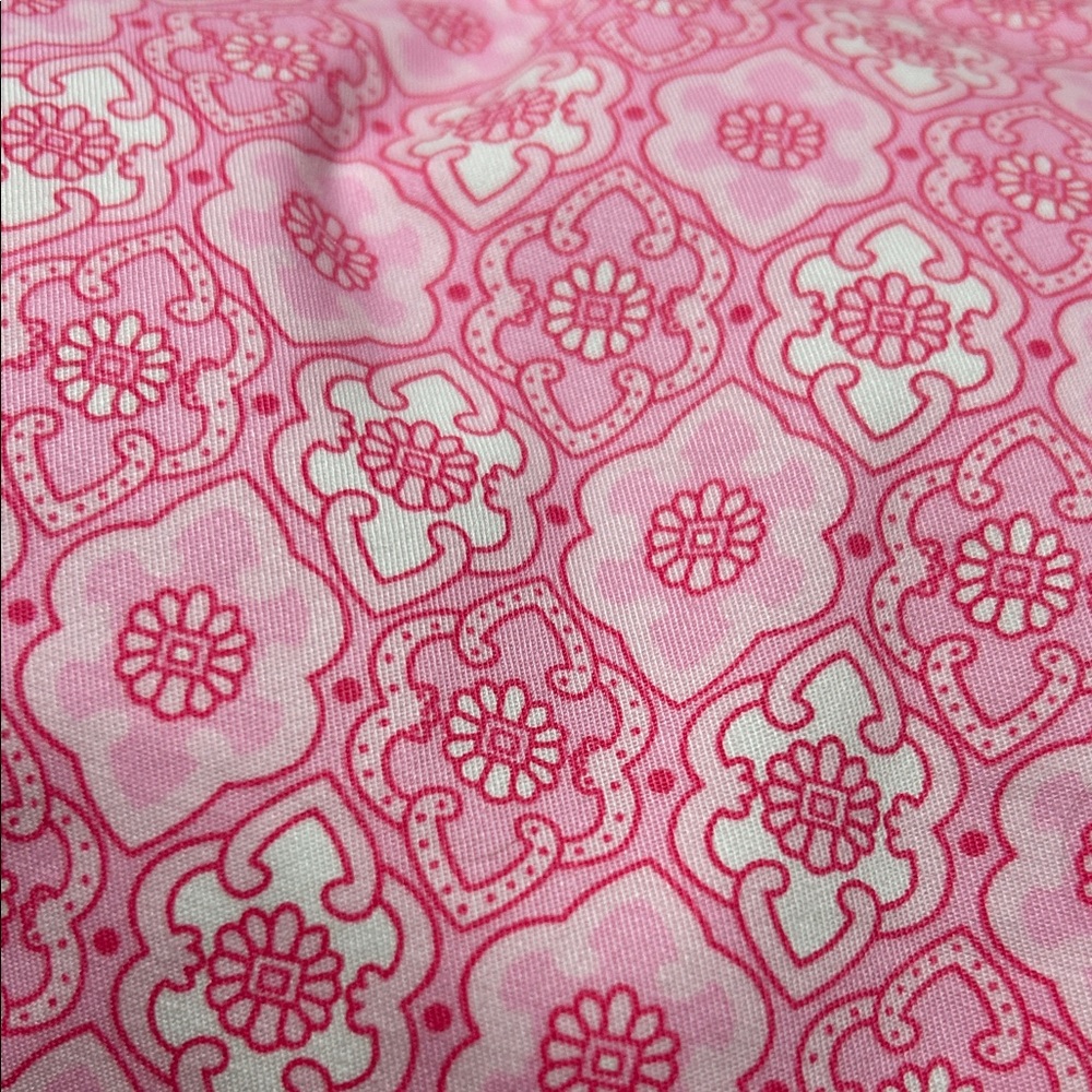 Talbots Pink Patterned ankle length pants - Picture 5 of 6